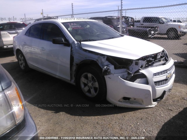 1G11B5SA2DF139463 - 2013 CHEVROLET MALIBU LS 白色 照片 1
