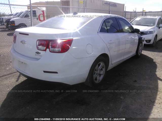 1G11B5SA2DF139463 - 2013 CHEVROLET MALIBU LS 白色 照片 4