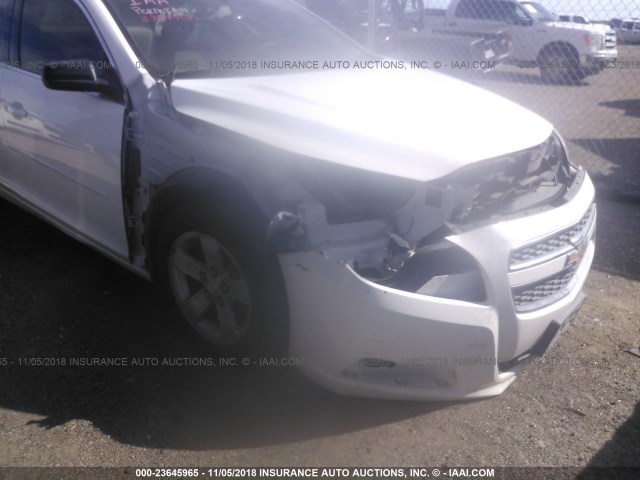 1G11B5SA2DF139463 - 2013 CHEVROLET MALIBU LS 白色 照片 6