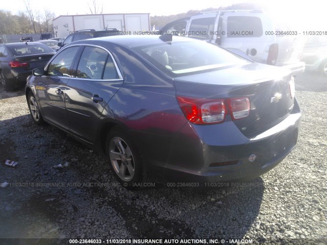 1G11B5SL1FF320560 - 2015 CHEVROLET MALIBU LS Көк фото 3
