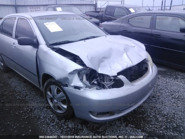 1NXBR32EX7Z876615 - 2007 TOYOTA COROLLA CE/LE/S GRAY photo 6