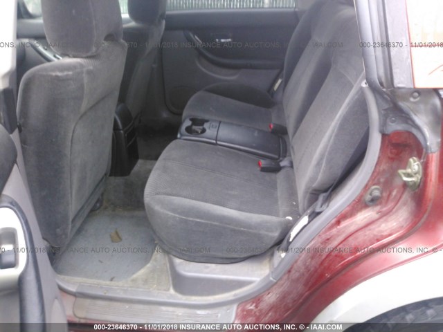 4S4BT62C337113586 - 2003 SUBARU BAJA SPORT RED photo 8