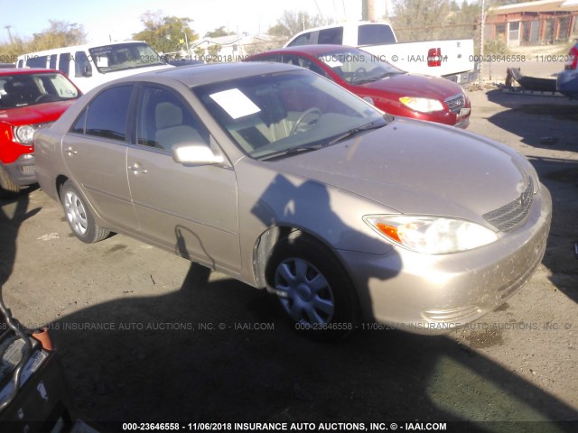 4T1BE32K43U185561 - 2003 TOYOTA CAMRY LE/XLE/SE BROWN photo 1