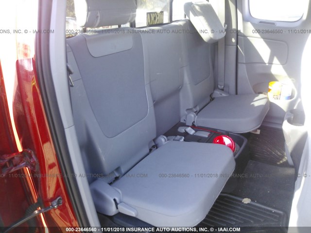 5TFTX4CN1CX016291 - 2012 TOYOTA TACOMA ACCESS CAB RED photo 8