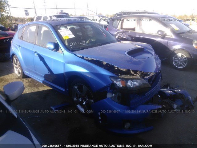 JF1GR89698L821561 - 2008 SUBARU IMPREZA WRX STI BLUE photo 1