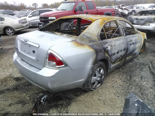 3FAFP06Z96R193131 - 2006 FORD FUSION S BROWN photo 4