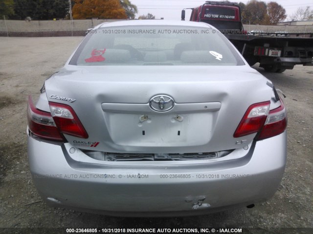 4T1BE46K09U897591 - 2009 TOYOTA CAMRY SE/LE/XLE 银色 照片 6