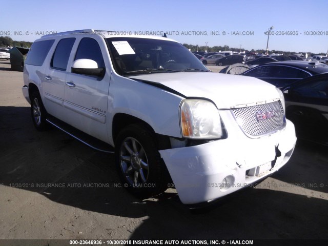 1GKFK66808J134926 - 2008 GMC YUKON XL DENALI WHITE photo 1