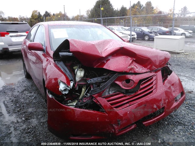 4T1BE46K09U393011 - 2009 TOYOTA CAMRY SE/LE/XLE RED photo 6