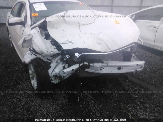 1FAHP2E88JG108776 - 2018 FORD TAURUS SEL WHITE photo 6