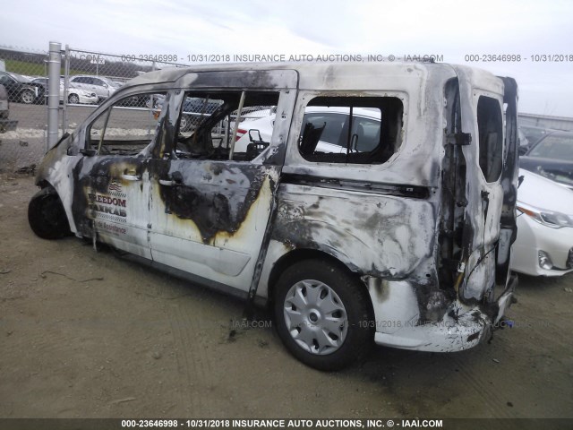 NM0GS9F76G1279926 - 2016 FORD TRANSIT CONNECT XLT WHITE photo 3