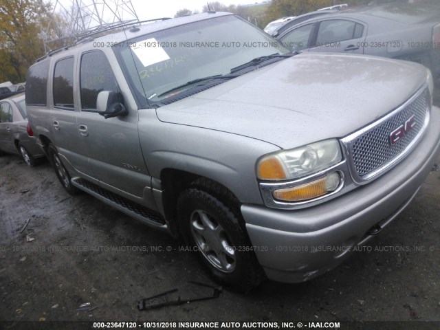 1GKFK66U53J293124 - 2003 GMC YUKON XL DENALI Champagne photo 1