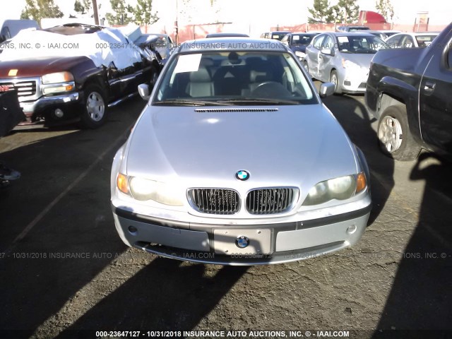 WBAAZ33494KP84261 - 2004 BMW 325 IS SULEV SILVER photo 6