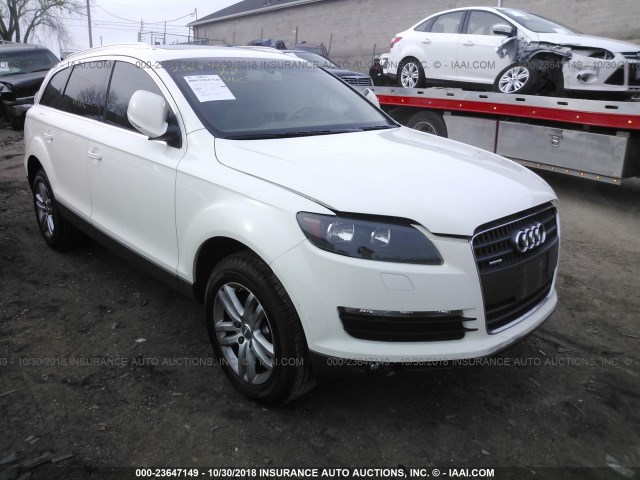 WA1AY74L19D031476 - 2009 AUDI Q7 3.6 QUATTRO WHITE photo 1