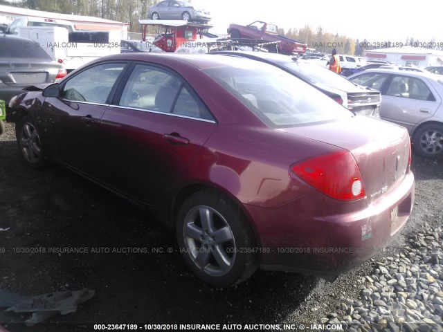 1G2ZH57N884281875 - 2008 PONTIAC G6 GT RED photo 3