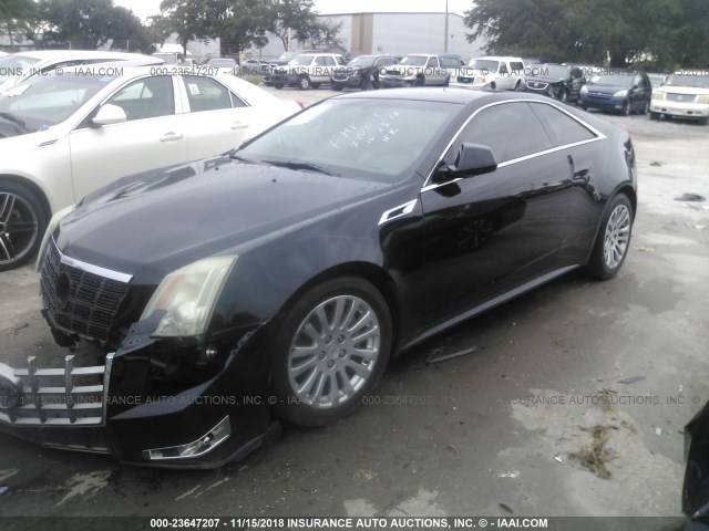 1G6DJ1E3XC0138000 - 2012 CADILLAC CTS PERFORMANCE COLLECTION Черный фото 2