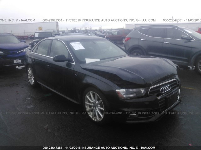 WAUHFAFL2EN016409 - 2014 AUDI A4 PREMIUM PLUS BLACK photo 1