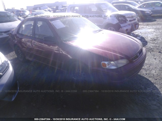 2T1BR12E1XC141043 - 1999 TOYOTA COROLLA VE/CE/LE MAROON photo 1