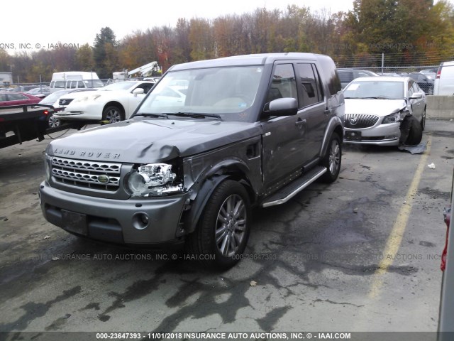 SALAM2D41AA540933 - 2010 LAND ROVER LR4 HSE PLUS GRAY photo 2