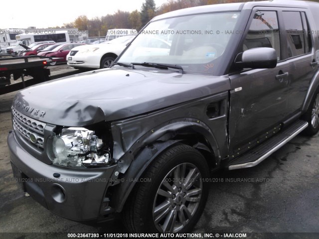 SALAM2D41AA540933 - 2010 LAND ROVER LR4 HSE PLUS GRAY photo 6