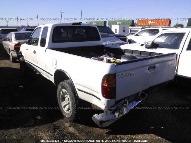 4TASN92N6XZ403117 - 1999 TOYOTA TACOMA XTRACAB PRERUNNER WHITE photo 3