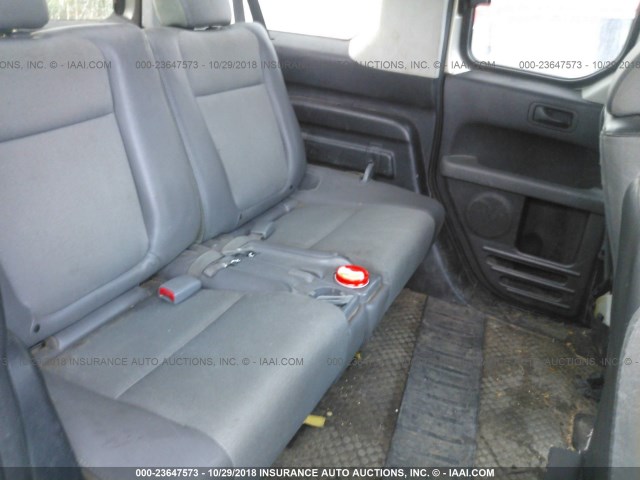 5J6YH28674L017196 - 2004 HONDA ELEMENT EX GRAY photo 8