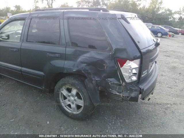 1J4GR48K85C543498 - 2005 JEEP GRAND CHEROKEE LAREDO/COLUMBIA/FREEDOM 绿色 照片 6