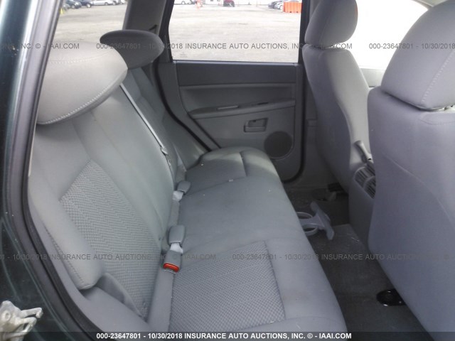 1J4GR48K85C543498 - 2005 JEEP GRAND CHEROKEE LAREDO/COLUMBIA/FREEDOM 绿色 照片 8