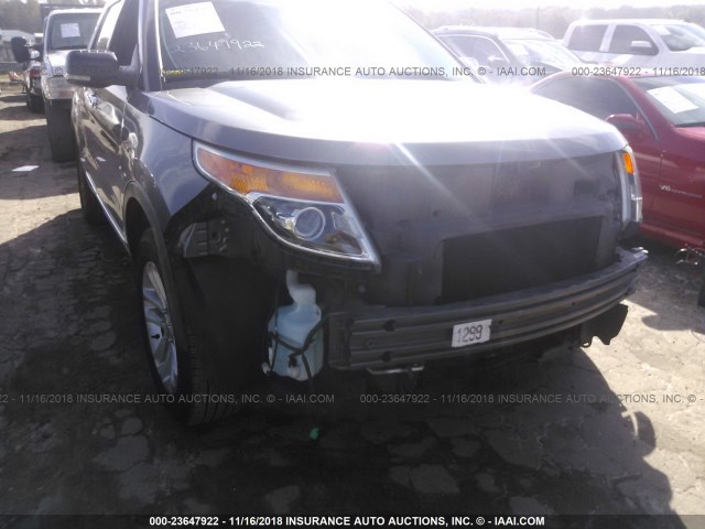 1FMHK7D85BGA18893 - 2011 FORD EXPLORER XLT GRAY photo 6