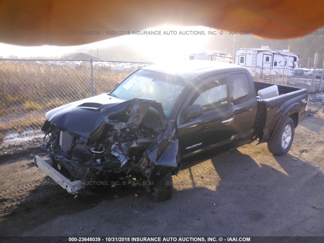 5TFUU4EN9BX009064 - 2011 TOYOTA TACOMA ACCESS CAB შავი ფოტო 2
