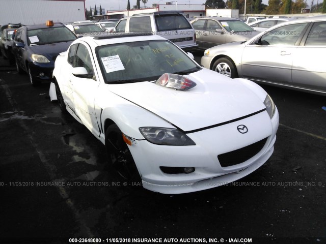 JM1FE173370208370 - 2007 MAZDA RX8 WHITE photo 1