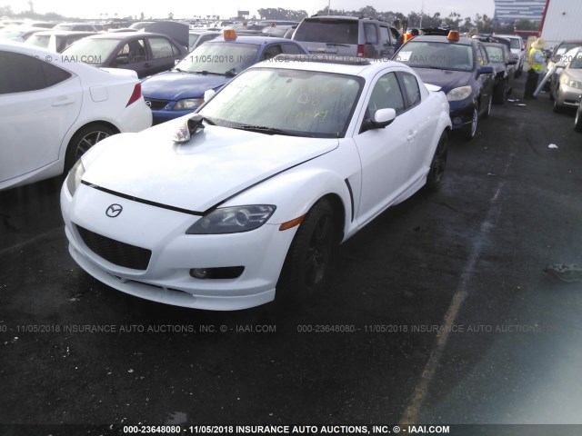 JM1FE173370208370 - 2007 MAZDA RX8 WHITE photo 2