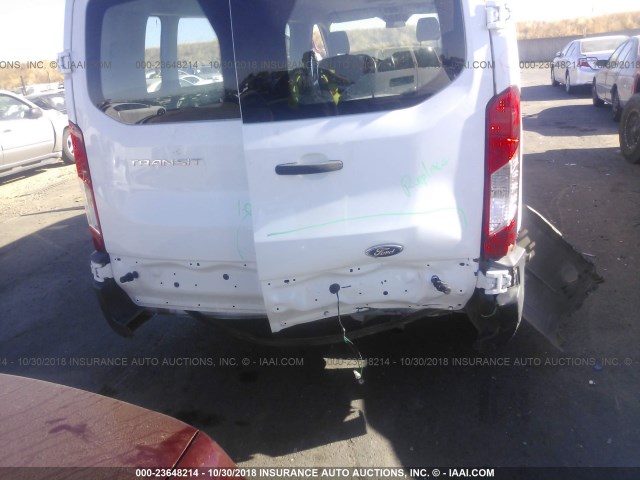 1FBZX2ZM6FKA64730 - 2015 FORD TRANSIT T-350 WHITE photo 6