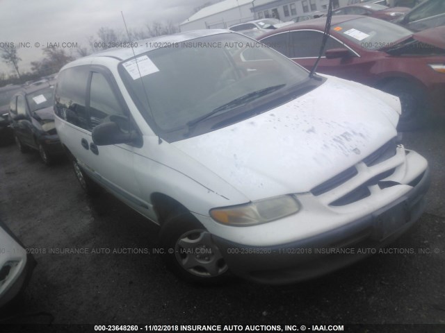 2B4GP25G1XR231143 - 1999 DODGE CARAVAN WHITE photo 1