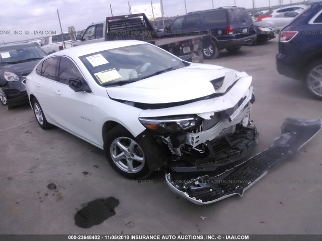 1G1ZB5ST9HF118460 - 2017 CHEVROLET MALIBU LS 白色 照片 1