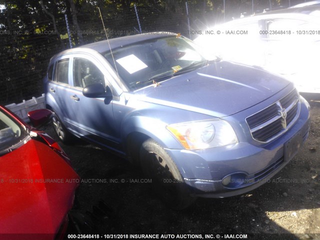 1B3HB48B27D210565 - 2007 DODGE CALIBER SXT BLUE photo 1