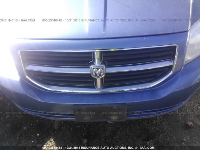 1B3HB48B27D210565 - 2007 DODGE CALIBER SXT BLUE photo 6