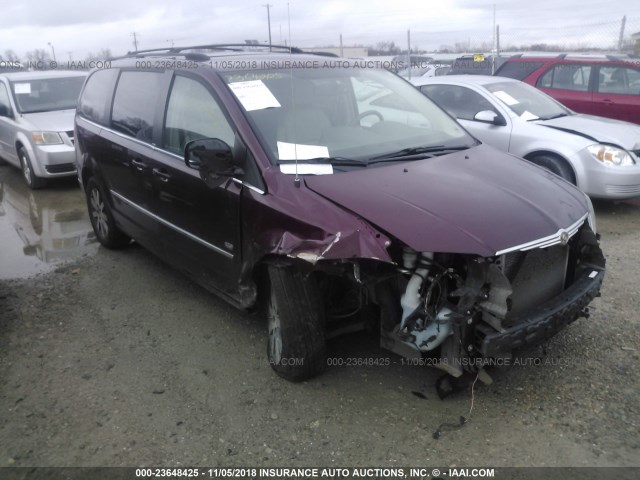 2A8HR54139R648274 - 2009 CHRYSLER TOWN & COUNTRY TOURING MAROON photo 1