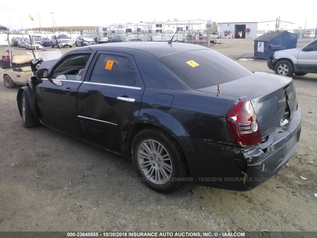 2C3LA43R58H107231 - 2008 CHRYSLER 300 LX BLUE photo 3