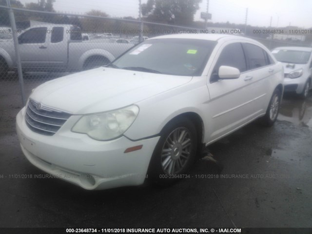 1C3LC66K17N644771 - 2007 CHRYSLER SEBRING LIMITED WHITE photo 2