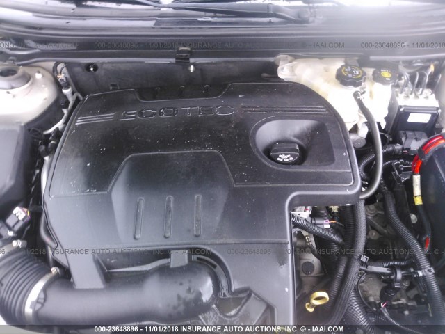 1G1ZB5E09CF195632 - 2012 CHEVROLET MALIBU LS 香槟色 照片 10