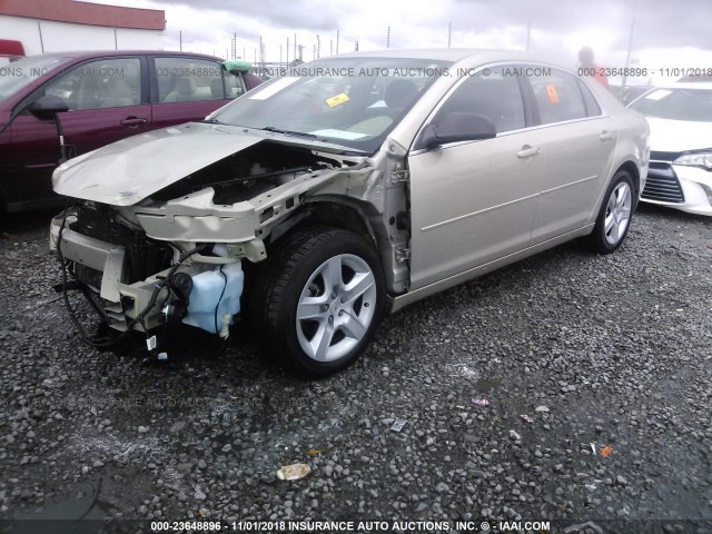 1G1ZB5E09CF195632 - 2012 CHEVROLET MALIBU LS 香槟色 照片 2