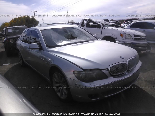 WBAHN83597DT71877 - 2007 BMW 750 SILVER photo 1