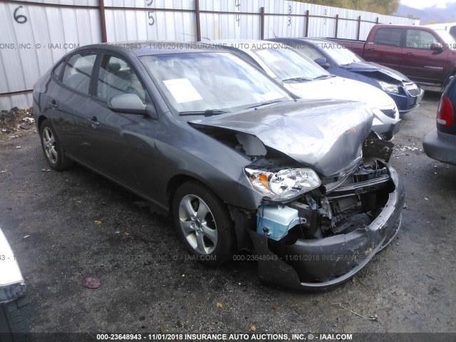 KMHDU46D39U624836 - 2009 HYUNDAI ELANTRA GLS/SE GRAY photo 1