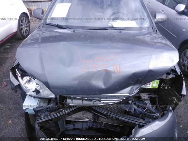 KMHDU46D39U624836 - 2009 HYUNDAI ELANTRA GLS/SE GRAY photo 10