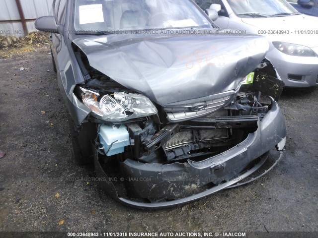 KMHDU46D39U624836 - 2009 HYUNDAI ELANTRA GLS/SE GRAY photo 6