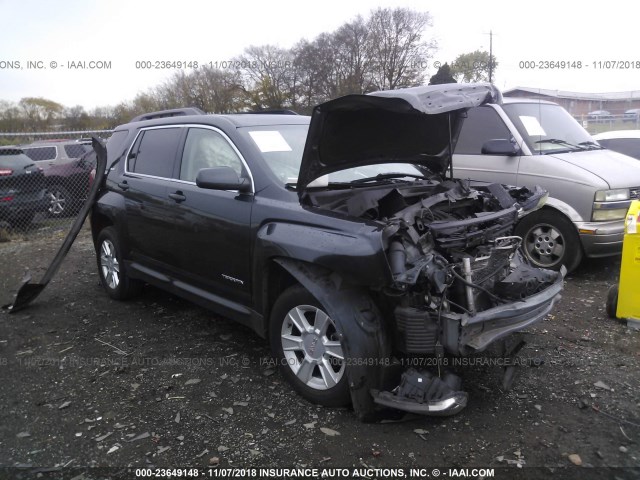 2GKALSEK8D6205875 - 2013 GMC TERRAIN SLE GRAY photo 1