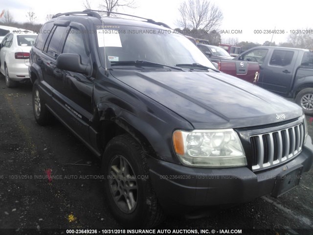 1J4GW48S74C355627 - 2004 JEEP GRAND CHEROKEE LAREDO/COLUMBIA/FREEDOM 黑色 照片 1