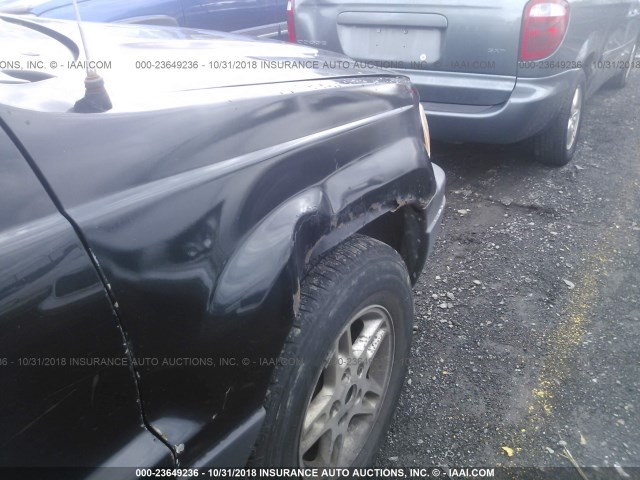 1J4GW48S74C355627 - 2004 JEEP GRAND CHEROKEE LAREDO/COLUMBIA/FREEDOM 黑色 照片 6