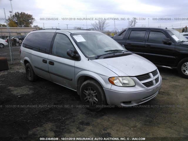 1D4GP24R86B650290 - 2006 DODGE GRAND CARAVAN SE GRAY photo 1